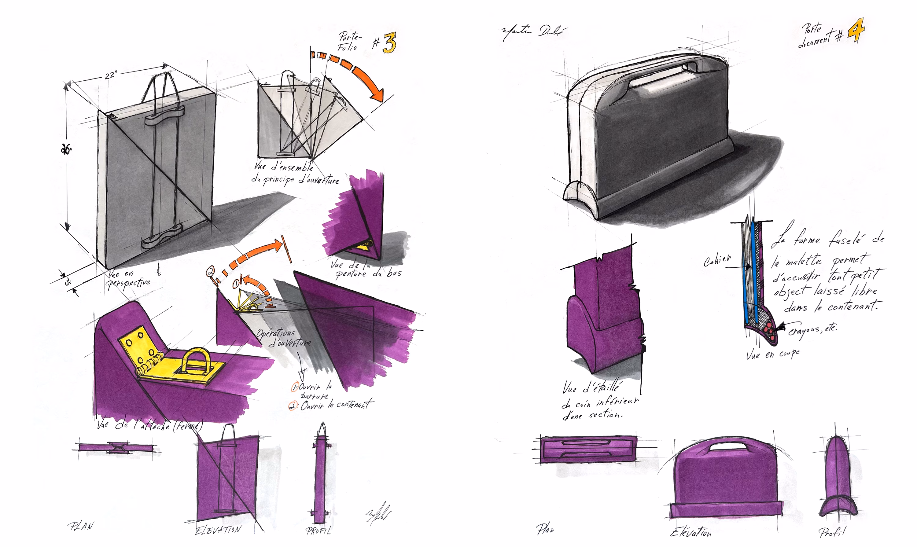 Illustration réalisée avec marqueurs graphiques et encre.