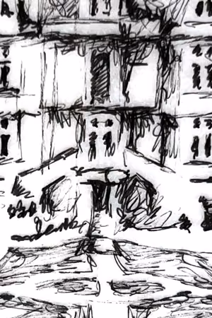 Illustration réalisée à l’encre.